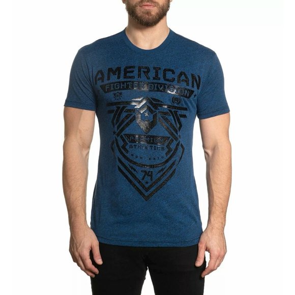 AMERICAN FIGHTER Men's T-Shirt S/S ADDY TEE Athlet - Picture 2 of 11